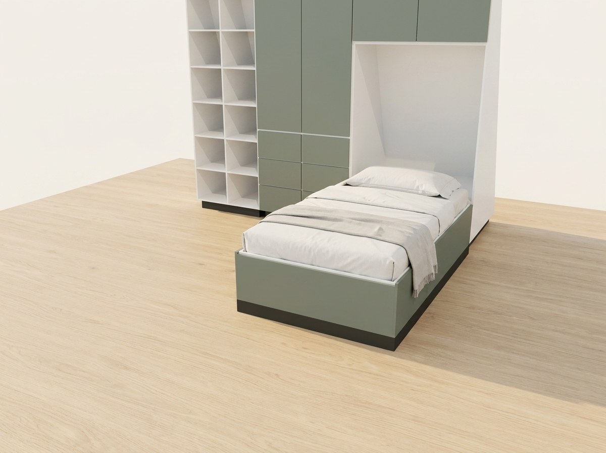 Plattformbett